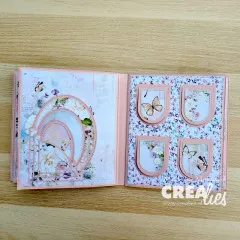 Journalzz and Plannerzz Stanze Nr. 663 - Corner Pocket Quarter Circle Large