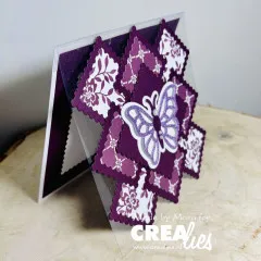 Crea-Nest-Lies XXL Stanze - Nr. 171 - Quadrat mit Briefmarkenrand