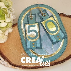 Crea-Nest-Lies XXL Stanze - Nr. 176 - Arches with Little Stripes