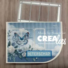 Crea-Nest-Lies XXL Stanze - Nr. 180 - Rectangle with One Rounded Corner Smooth