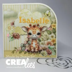 Crea-Nest-Lies XXL Stanze - Nr. 191 - Squares with One Rounded Corner Smooth
