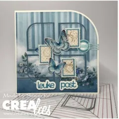 Crea-Nest-Lies XXL Stanze - Nr. 191 - Squares with One Rounded Corner Smooth