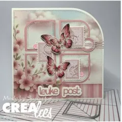 Crea-Nest-Lies XXL Stanze - Nr. 191 - Squares with One Rounded Corner Smooth