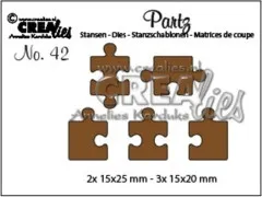 CREAlies Partzz - Nr. 42 - 5x Puzzleteil CREAlies Partzz - Nr. 42 - 5x Puzzleteil