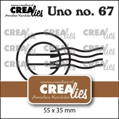 CREAlies Uno no. 67 - Postmark