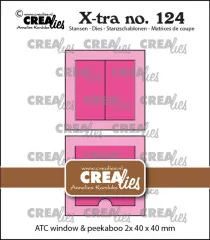 X-tra Stanze - Nr. 124 - Square Window with Shutters + Peek-a-boo Square
