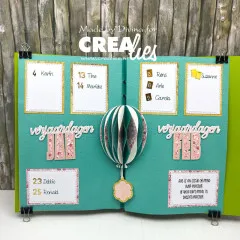 X-tra Stanze - Nr. 71 - Charms Set C: Balloon, Fishtail Banner and Flower