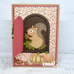 X-tra Stanze - Nr. 81 - ATC Arch With Stitch