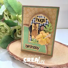 X-tra Stanze - Nr. 81 - ATC Arch With Stitch