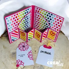 X-tra Stanze - Nr. 95 - ATC Arch with Little Stripes