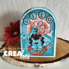 X-tra Stanze - Nr. 95 - ATC Arch with Little Stripes