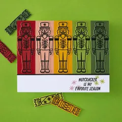 Hero Arts Clear Stamps - Crackin' Christmas - A Little Nuts