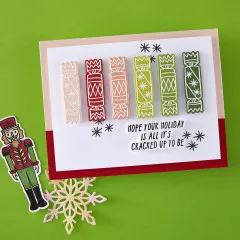 Hero Arts Clear Stamps - Crackin' Christmas - A Little Nuts