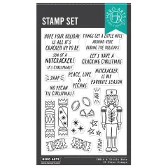 Hero Arts Clear Stamps - Crackin' Christmas - A Little Nuts