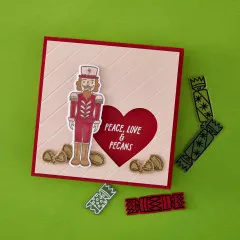 Hero Arts Clear Stamps - Crackin' Christmas - A Little Nuts