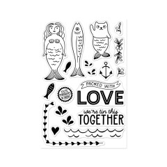 Hero Arts Clear Stamps - Packed With Love - Partners In Brine