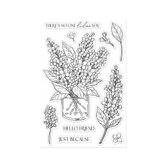 Hero Arts Clear Stamps - Spring Meadow - No One Lilac You