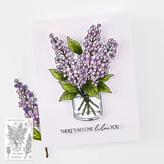 Hero Arts Clear Stamps - Spring Meadow - No One Lilac You