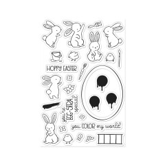 Hero Arts Clear Stamps - Eggstra Special - Color My World