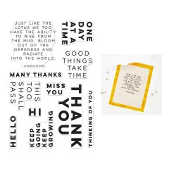 Hero Arts Clear Stamps - Tranquil Garden - Keep Growing