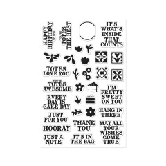 Hero Arts Clear Stamps - Tote-ally Awesome - Totes the Best