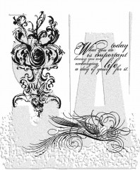 Cling Stamps Tim Holtz - Fancy Flourish