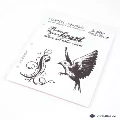 Cling Stamps by Tim Holtz - Take Flight