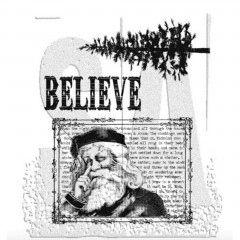 Cling Stamps by Tim Holtz - Just Believe