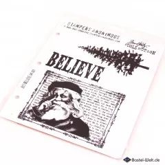 Cling Stamps by Tim Holtz - Just Believe