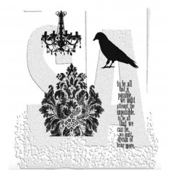 Cling Stamps by Tim Holtz - Birds And Baubles