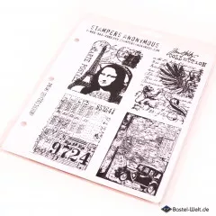 Cling Stamps by Tim Holtz - Artistic Collages