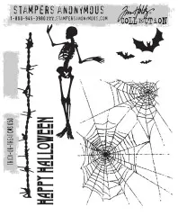 Cling Stamps by Tim Holtz - Trick-or-Treat