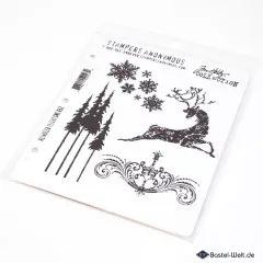 Cling Stamps by Tim Holtz - Reindeer Flight