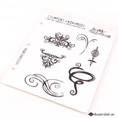 Cling Stamps by Tim Holtz - Sketch Elements