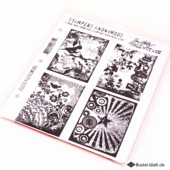 Cling Stamps by Tim Holtz - Eclectic Palette