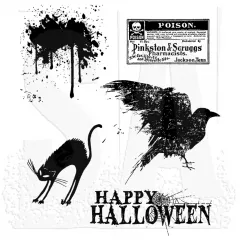 Cling Stamps Tim Holtz - Spooky Stuff