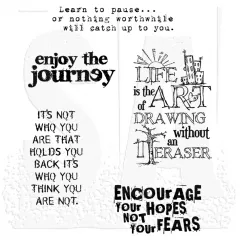 Cling Stamps by Tim Holtz - Just Thoughts