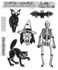Cling Stamps by Tim Holtz - Retro Halloween