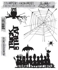 Cling Stamps Tim Holtz - Halloween Cutouts