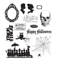 Cling Stamps Tim Holtz - Mini Halloween 3