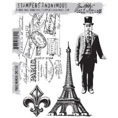 Cling Stamps Tim Holtz - Paris Memoir