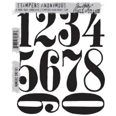 Cling Stamps Tim Holtz - Numeric