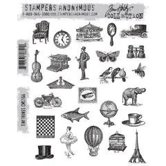 Cling Stamps by Tim Holtz - Tiny Things