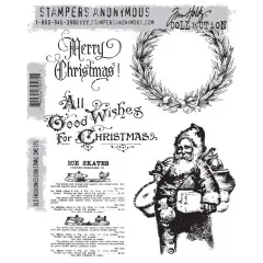 Cling Stamps Tim Holtz - Old Fashioned Christmas