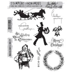 Cling Stamps Tim Holtz - Mini Holidays 5
