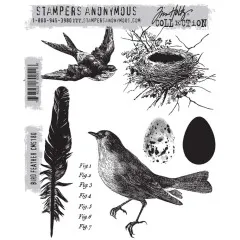 Cling Stamps by Tim Holtz - Bird Feather