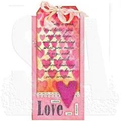 Tim Holtz Cling Stamps - Random Quotes