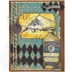 Tim Holtz Cling Stamps - Typography