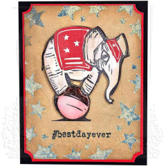 Tim Holtz Cling Stamps - Big Top