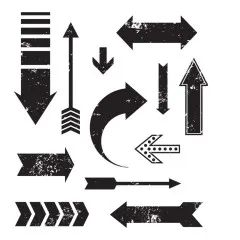 Tim Holtz Cling Stamps - Here and There